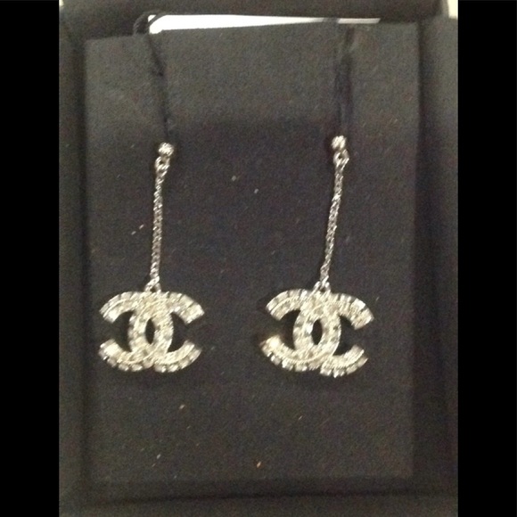 CHANEL Jewelry - Chanel CC earrings